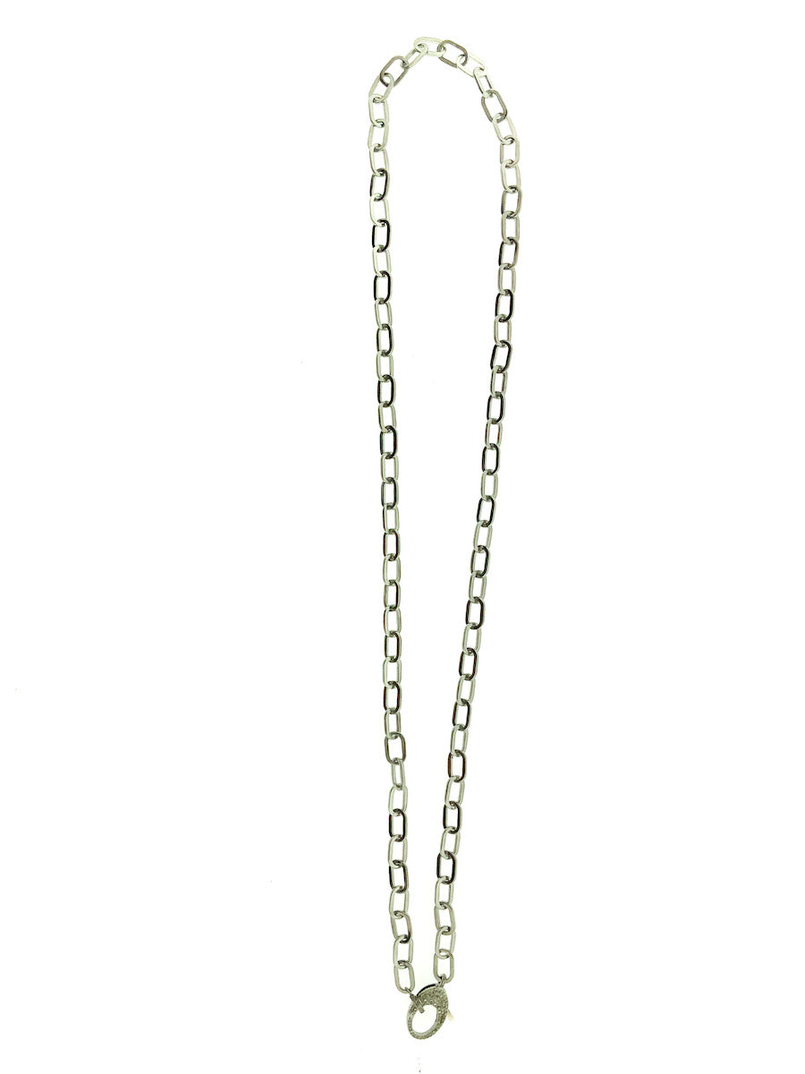 Sterling Silver Paperclip Chain